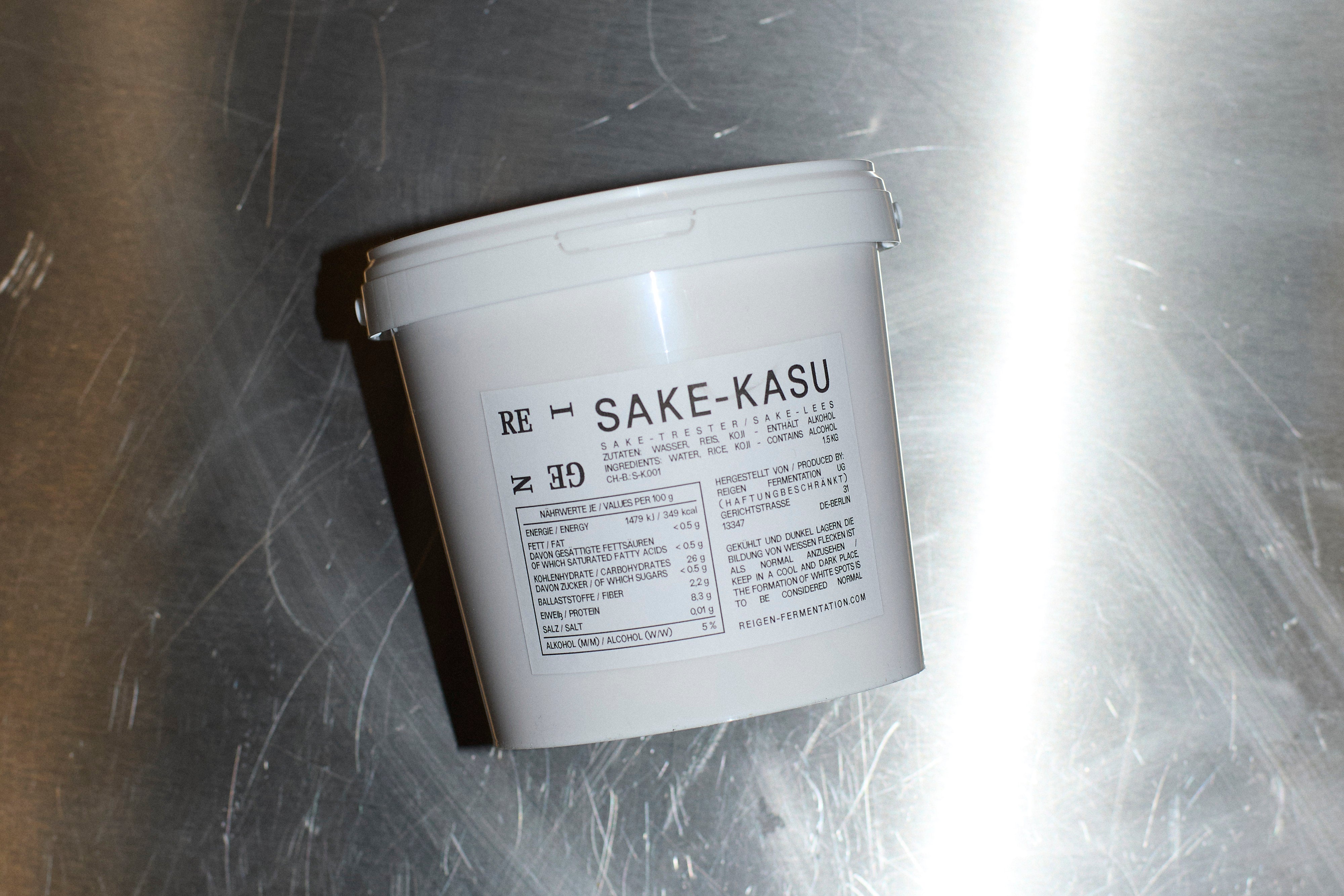 sake aufbewahren Sake-Kasu, frisch SK001 1,5 kg – Sake-Trester von Reigen