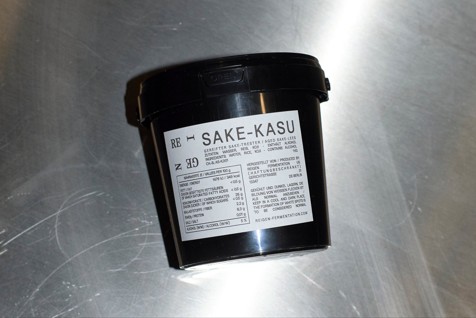sake aufbewahren Sake-Kasu, gereift ASK001 1 kg – Sake Trester von Reigen