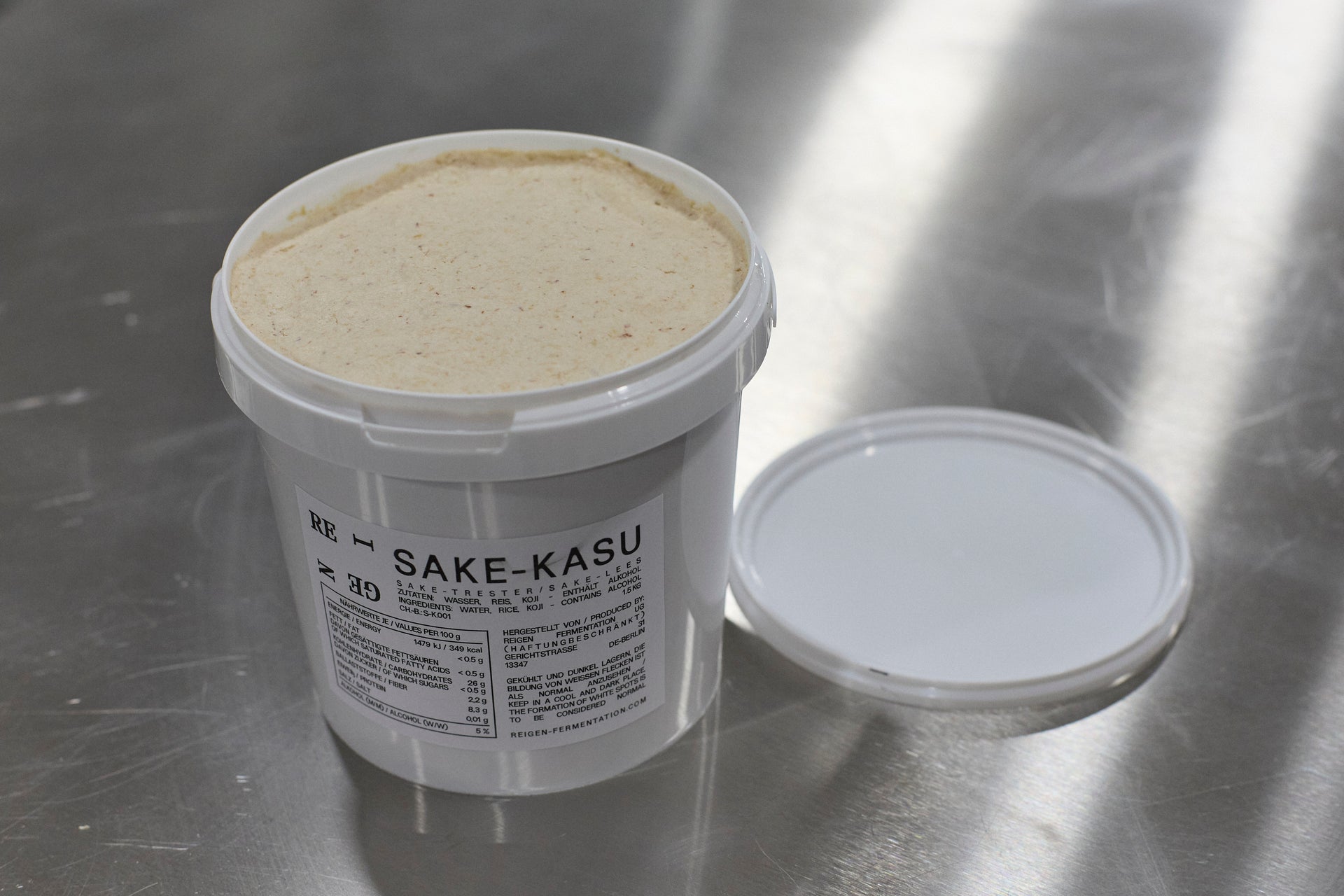 sake aufbewahren Sake-Kasu, frisch SK001 1,5 kg – Sake-Trester von Reigen
